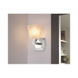 Moen® YB5161CH Reversible 1-Globe Bath Light, Voss™, 110 VAC, Chrome