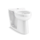 Kohler® 25042-SS-0 Modflex™ Adjust-a-Bowl™ Flushometer Bowl with Top Spud and Bracket, White, Elongated Shape, 5 in Rough-In, 17-3/8 in H Rim, 2-1/8 in Trapway