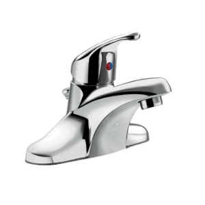 CFG CA40711 Cornerstone™ Centerset Bathroom Faucet, Polished Chrome, 1 Handle, 50/50 Pop-Up Drain, 1.2 gpm Flow Rate
