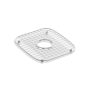 Kohler® 3129-ST Undertone® Verse™ Bottom Sink Rack, 12-1/4 in L x 13-3/4 in W x 1 in H, Stainless Steel