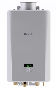 Rinnai® RE160iN Non-Condensing Interior Tankless Water Heater, Natural Gas, 9 GPM, 160,000 BTU