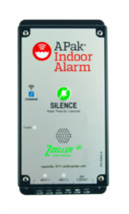 Zoeller® 10-4013 A-Pak Indoor Alarm, 80 dB Sound, 10 ft Detection, Mechanical Float Switch, Red Light, 120 V