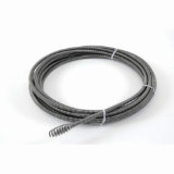RIDGID® 62225 C-1 Hollow Core Sink/Sectional Cable with Bulb Auger, 5/16 in Dia x 25 ft L, Steel