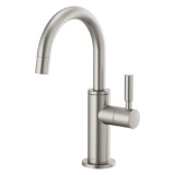 Brizo® 61320LF-C-SS Solna® Beverage Faucet, 1.5 gpm at 60 psi Flow Rate, Stainless Steel, 1 Handle