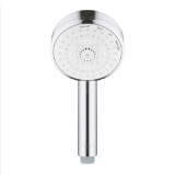 GROHE 27575002 New Tempesta® Cosmopolitan 100 IV Hand Shower, 2.5 gpm Flow Rate, 4 Sprays, 3-15/16 in Dia Head, 1/2 in Connection, StarLight® Polished Chrome