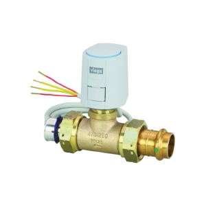 ProRadiant™ 17234 2-Way Zone Valve, 3/4 in Nominal, Press End Style, 4 Cv, 24 VDC