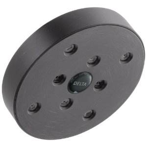 DELTA® RP70175RB Universal Showering Components H2OKinetic® Single-Setting Raincan Shower Head, Venetian Bronze