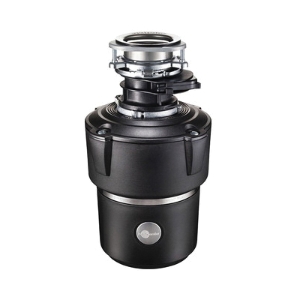 Insinkerator® Cover Control™ Plus 77089 Evolution PRO Batch Feed Food Waste Disposer, 1-1/2 in Drain, 7/8 hp, 120 VAC, 1725 rpm Grinding, 40 oz Grinding Chamber