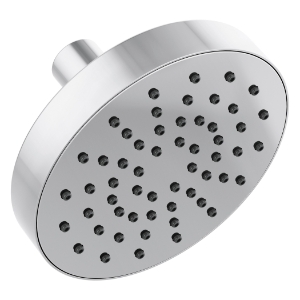 Brizo® 82392-PC-2.5 ESSENTIAL™ Linear Multi-Function Universal Showerhead With Touch-Clean® Technology, 2.5 gpm Max Flow, 1 Sprays, Wall Mount, 5 in Dia x 3-1/8 in H Head