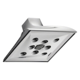 Brizo® 87330-PC Raincan Shower Head, Virage®, 2 gpm Flow Rate, 1 Spray, Wall Mount, 6 x 3-3/4 in Head, Polished Chrome