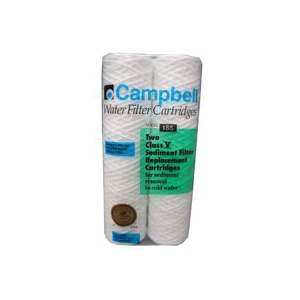 Campbell™ 1SS-30 Sediment Filter Cartridge, 9-3/4 in L, Polypropylene