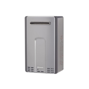Rinnai® RL75eN HE+ Tankless Water Heater, Natural Gas Fuel, 180000 Btu/hr Heating, Indoor/Outdoor: Outdoor, 7.5 gpm Flow Rate, 0.82, Commercial/Residential