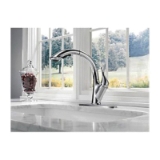 DELTA® 4353-RB-DST Linden® Kitchen Faucet, 1.5 gpm, 120 deg Swivel Spout, Venetian Bronze, 1 Handle, 1/3 Faucet Holes