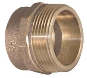 EPC 10159297 A67054ENL 1-1/2" Copper DWV C x M Adapter