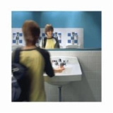 Moen® 8312R10 M-POWER™ Electronic Urinal Flush Valve, Battery, 1 gpf Flush Rate, 3/4 in Inlet, 20 to 125 psi Pressure, Chrome