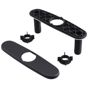 DELTA® RP47274BL Allora® Escutcheon, 10 in, Matte Black