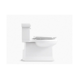 Memoirs® Classic Comfort Height® 1-Piece Toilet, Compact Elongated Front Bowl, 16-1/2 in H Rim, 1.28 gpf, White