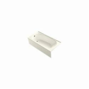 Sterling® 71041110-LNR-96 Bathtub, Performa™, 60 in L x 29 in W, Left Drain, Biscuit