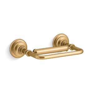 Kohler® 72573-2MB Artifacts® Pivoting Toilet Paper Holder, 2-5/8 in H, Metal, Vibrant® Brushed Moderne Brass