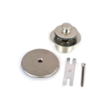 Watco® 38190-BN Tub Trim Kit with Brushed Nickel Push Pull® Stopper