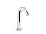 Kohler® 106B76-SANA-CP Oblo™ Touchless faucet with Kinesis® sensor technology, Hybrid-powered, Single Supply, Polished Chrome