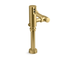 Kohler® 10TD00R10-2MB Touchless Toilet Flushometer, Tripoint®, Power Source: 1.5 V AA Lithium Battery, 1.6 gpf Flush Rate, 1 in Inlet, 1-1/2 in Spud, 35 psi Pressure, Vibrant® Brushed Moderne Brass