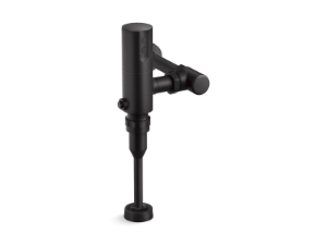 Kohler® 10UD00G20-BL Touchless Toilet Flushometer, Tripoint®, Power Source: 1.5 V AA Lithium Battery, 0.5 gpf Flush Rate, 1 in Inlet, 3/4 in Spud, 35 psi Pressure, Matte Black