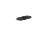 Kohler® 13478-A-BL Square Escutcheon Plate, Matte Black