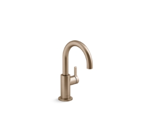 Kohler® 28291-BV Components® Arc Spout Beverage Faucet, Vibrant® Brushed Bronze