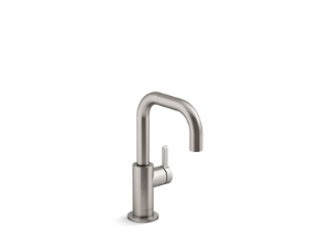 Kohler® 28292-VS Components® Square Spout Beverage Faucet, Vibrant® Stainless