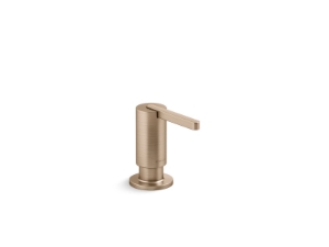 Kohler® 28293-BV Components® Soap/Lotion Dispenser, Vibrant® Brushed Bronze