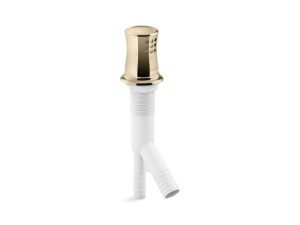 Kohler® 35713-AF Contemporary Air Gap - Body & Collar Cap, Vibrant® French Gold