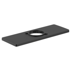 Moen® 147204BL Standard Faucet Escutcheon, Matte Black