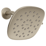 Moen® 220R5EPBN Infinite Rainshower Shower Head, 1.75 gpm Flow Rate, 7 in H x 3-7/16 in W Head, Brushed Nickel