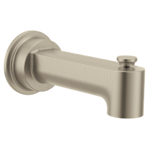 Moen® 4325BN 4325 Greenfield™ Hardware Diverter Spout, 1/2 inch Connection Size, Metal, Brushed Nickel