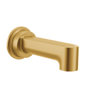 Moen® 4326BG 4326 Greenfield™ Hardware Diverter Spout, 1/2 inch Connection Size, Metal, Brushed Gold