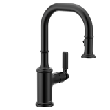 Moen® 5770BL 5770 Pulldown Bar Faucet, Smyth™, Matte Black, 1 Handle, 1.5 gpm