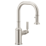 Moen® 5770SRS 5770 Pulldown Bar Faucet, Smyth™, Spot Resist™ Stainless, 1 Handle, 1.5 gpm