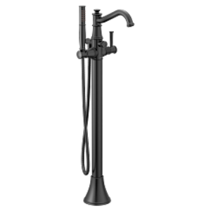 Moen® 9025BL Belfield™ Transitional Hand Shower, 1.75 gpm Flow Rate, Chrome, 1 Handle, Matte Black