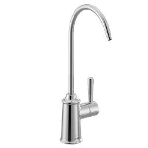 Moen® F7600 Traditional Beverage Faucet, 1.5 gpm Flow Rate, Chrome, 1 Handle