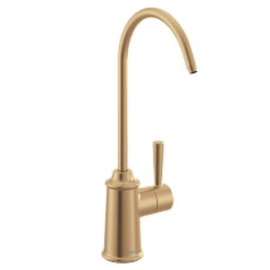 Moen® F7600BZG Traditional Beverage Faucet, 1.5 gpm Flow Rate, Bronzed Gold, 1 Handle