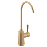 Moen® F7600BZG Traditional Beverage Faucet, 1.5 gpm Flow Rate, Bronzed Gold, 1 Handle