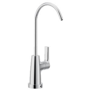 Moen® F7620 Transitional Beverage Faucet, 1.5 gpm Flow Rate, Chrome, 1 Handle