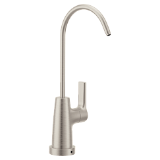 Moen® F7620SRS Transitional Beverage Faucet, 1.5 gpm Flow Rate, Spot Resist™ Stainless, 1 Handle