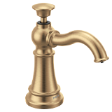 Moen® S3945BZG Traditional Kitchen Soap Dispenser, Bronzed Gold
