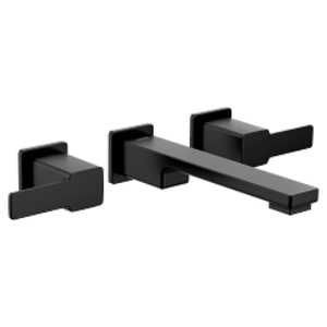 Moen® TS6731BL 90 Degree™ Bathroom Faucet, Matte Black, 2 Handles