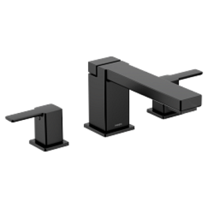 Moen® TS913BL 90 Degree™ High Arc Roman Tub Faucet Trim, Matte Black