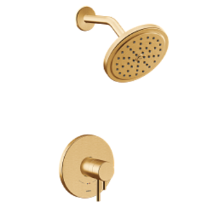 Moen® UT4292EPBG M-Core™ Align™ Replacement Shower Only Trim, 1.75 gpm Valve, Chrome, Brushed Gold
