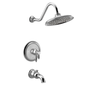 Moen® UTS43103EP M-Core™ Weymouth™ Universal Tub Shower Trim, 1.75 gpm Shower, Chrome