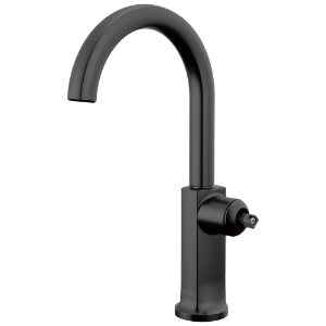 Brizo® 61006LF-BLLHP Kintsu® Bar Faucet with Arc Spout - Less Handle, Matte Black